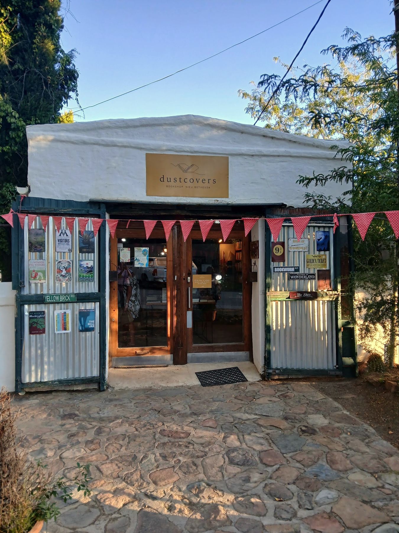 The shop front on Hudson Street